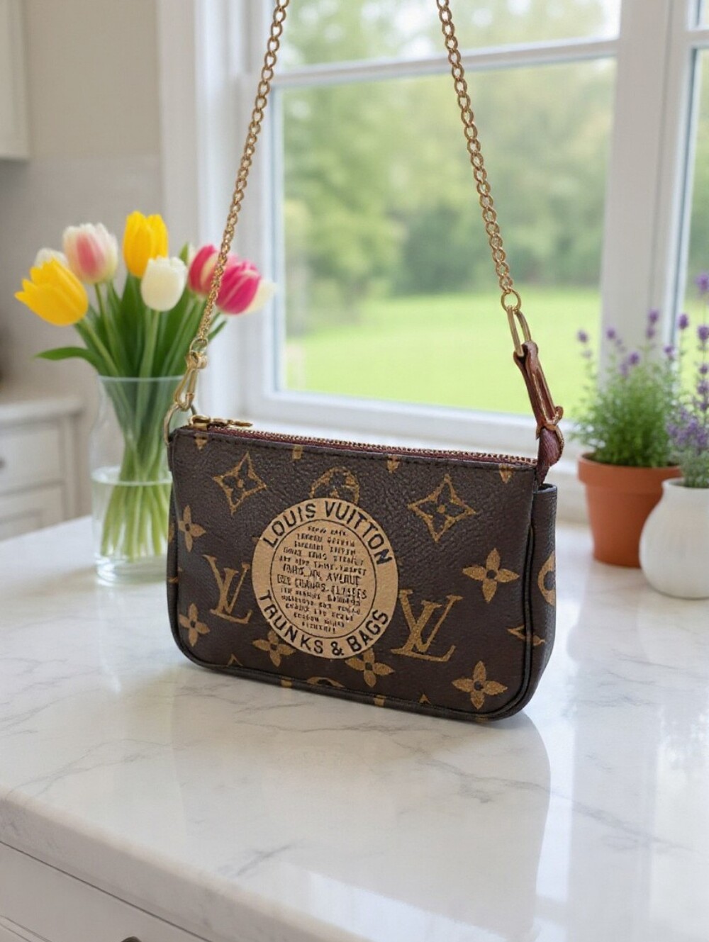 Louis Vuitton Mini Pochette Trunks & Bags Limited Edition ✨ Box+COA - Picture 10 of 16